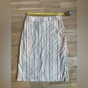 USED: Madewell Multicolored Skirt Size 4